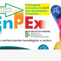 Prorrogado para 20 de outubro prazo para submissão de banners na JEnPex 2019
