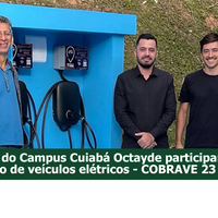 Professores do Campus Octayde participaram do Congresso Brasileiro de Veículos Elétricos