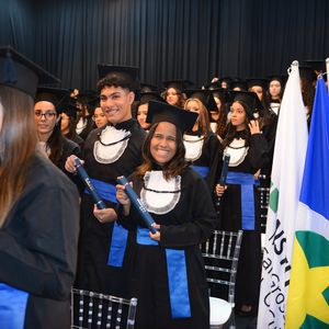 Formatura dos alunos dos cursos técnicos