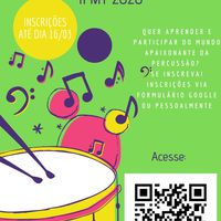 Campus Cuiabá Octayde oferta oficinas de percussão e musica contemporânea à alunos e servidores
