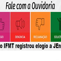 Ouvidoria do IFMT registrou elogios à JEnPEx 2019