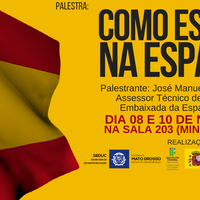 Núcleo de Internacionalização e Linguagens  Campus Cuiabá promove amanhã (08) palestra gratuita Como Estudar Na Espanha