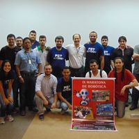 Equipe organizadora da IX Maratona de robótica