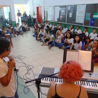 Intervalo Cultural do campus Cuiabá Cel. Octayde homenageia as mulheres