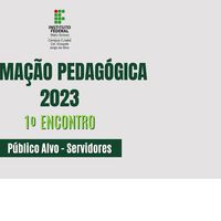 Formação Pedagógica 2023 