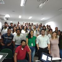 Palestra no campus Cuiabá Cel. Octayde apresenta novas perspectivas de mercado para alunos e profissionais  de Geoprocessamento