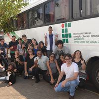 Instalação visual e paisagem sonora são as apresentações dos alunos do campus Cuiabá na 2º MArte