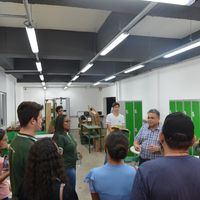 Estudantes do Campus Juína visitam o IFMT Maker