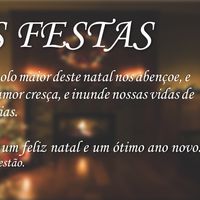 Feliz natal e ótimo ano novo