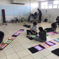 Instalação visual e paisagem sonora são as apresentações dos alunos do campus Cuiabá na 2º MArte